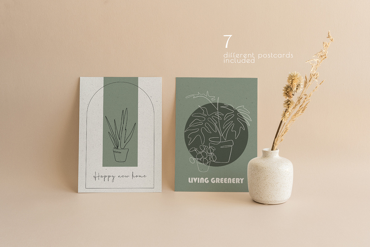 Home Plant Lover, a Decorative Illustration by Anna.Klets (Photo 6 of 11)