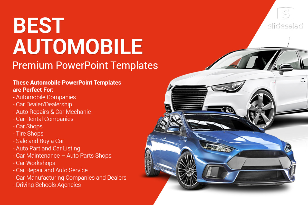 Top Automobile PowerPoint Templates, a Presentation Template by SlideSalad (Photo 2 of 33)