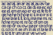 Rejecting Tradition Font, a Sans Serif Font by 177Studio (Thumbnail 7 of 8)