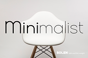 Solen Font Family, a Sans Serif Font by Larin Type Co. (Thumbnail 3 of 14)