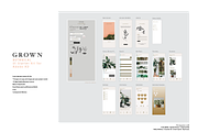 Grown - Plant Care UI Kit, an App Template by CC CREATIVE CO (Thumbnail 4 of 4)