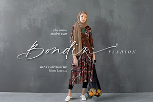 Bondmila Chic Script