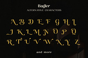Bagler - Ornamental Display Font, a Serif Font by Ekahermawan (Thumbnail 10 of 13)