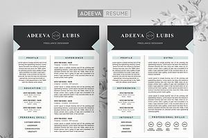 Modern Resume Template Lubis