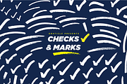 Checks & Marks, a Work Illustration by Graticle (Thumbnail 1 of 2)