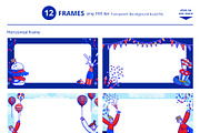 Freedom & Fireworks Celebration, a Seasonal Illustration by CreativeValuation (Thumbnail 4 of 12)