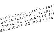 Typerisme - A modern typewriter font, a Sans Serif Font by MoonBandit (Thumbnail 9 of 10)