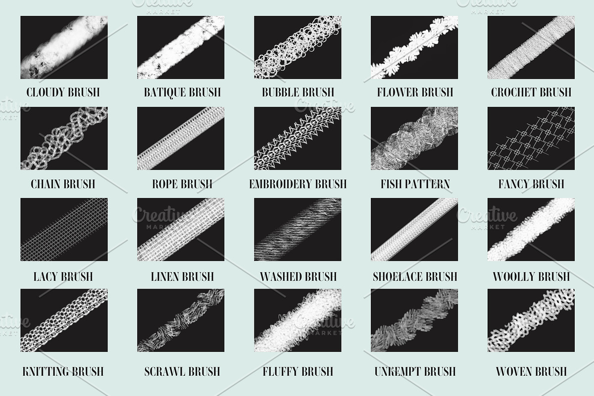 20 Decor Brushes for Procreate preview 4