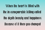 Special Boyfriend, a Handwritten Font by InermediaSTUDIO (Thumbnail 6 of 8)