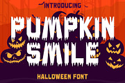 Pumpkin Smile - Display Font, a Handwritten Font by alifryanzulfikar (Thumbnail 1 of 6)