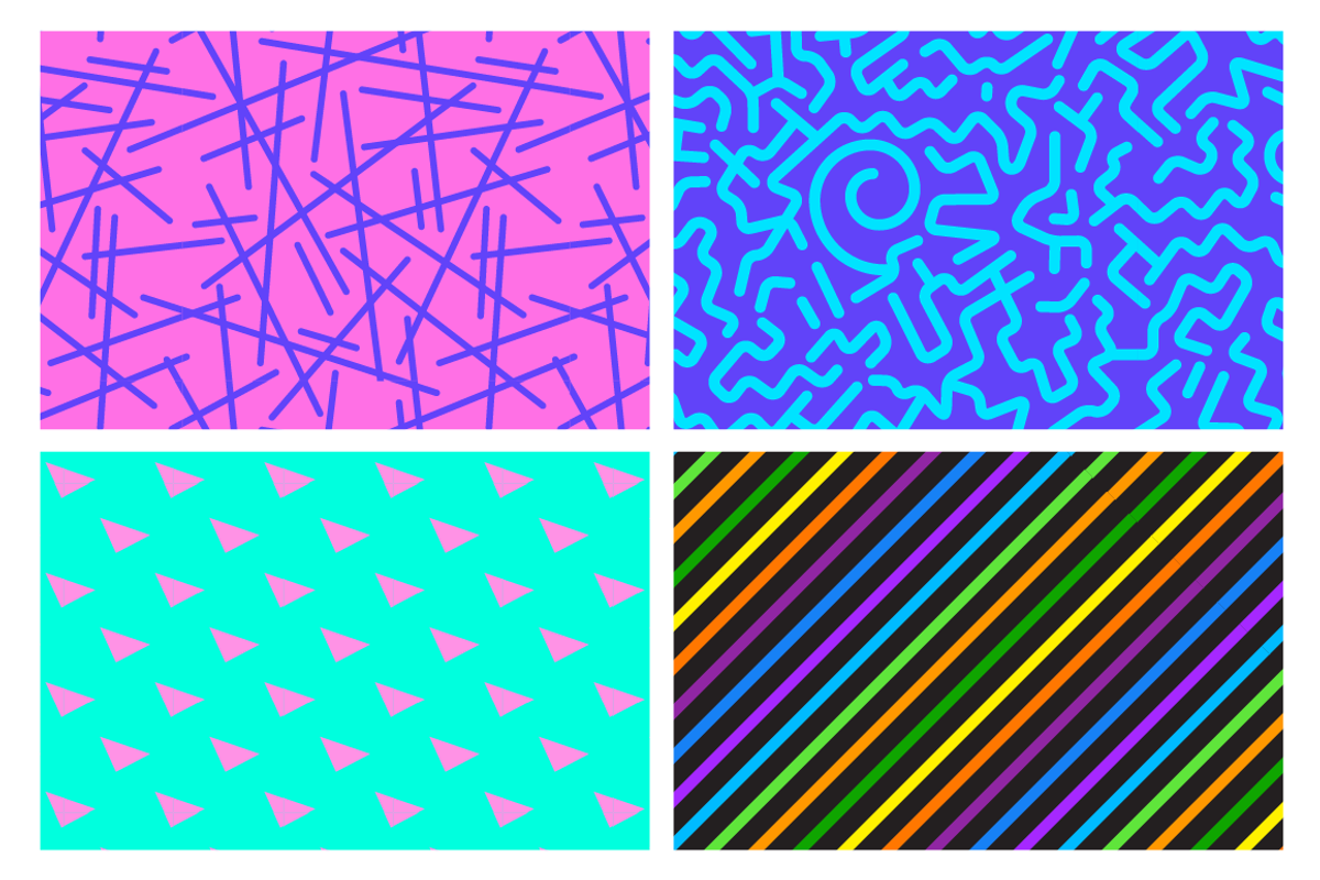 80's Fever II - 24 Patterns!, a Pattern Graphic by fontalicious (Photo 7 of 9)