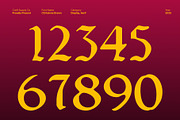 CS Kalena Drawn, a Blackletter Font by Craft Supply Co. (Thumbnail 5 of 8)