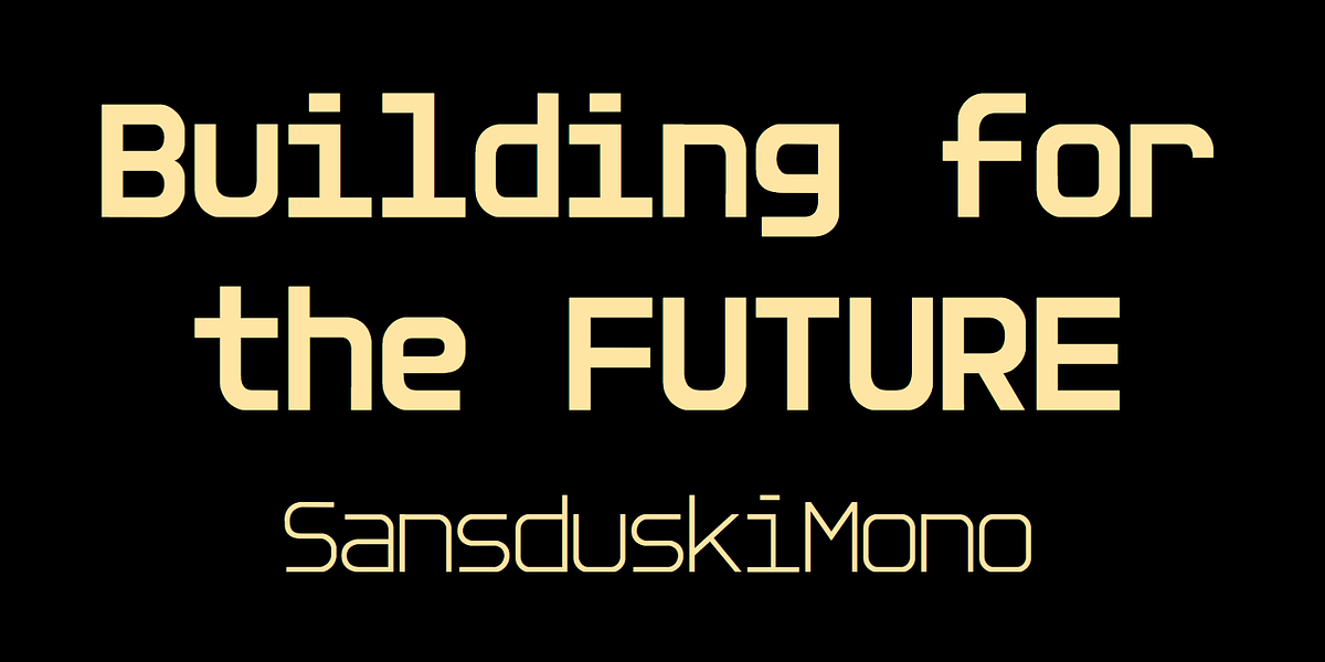 SansduskiMono, a Sans Serif Font by Ingrimayne Type (Photo 4 of 8)