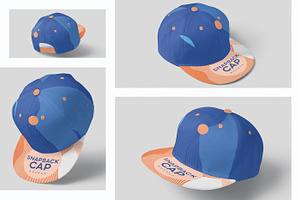 Snapback Cap Mockups