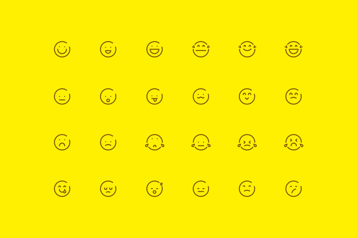Smiley icons, an Emoji Icon by NAS (Photo 2 of 5)