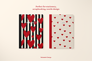 Valentine's Day Pattern Collection, a Pattern Graphic by Felizabeth Design (Thumbnail 6 of 10)