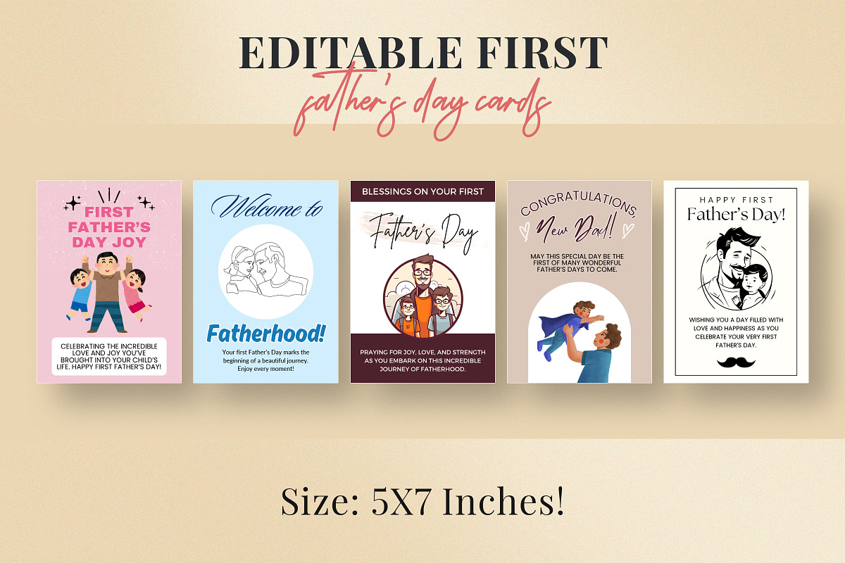 Father's Day Social Media Bundle, a Social Media Template by Snapybiz (Photo 3 of 9)