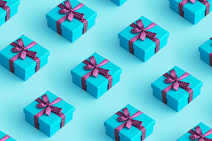Gift boxes featuring gift, box, and boxes