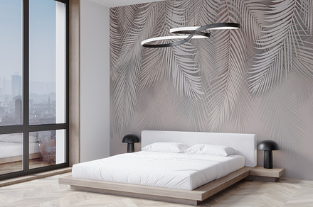 Wallpaper mockup | Luxury bedroom