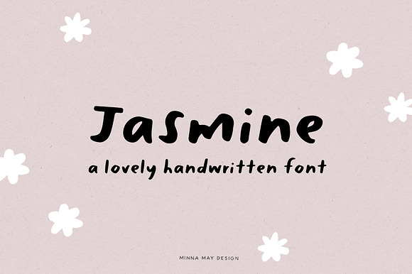 Jasmine - Handwritten Font preview 5