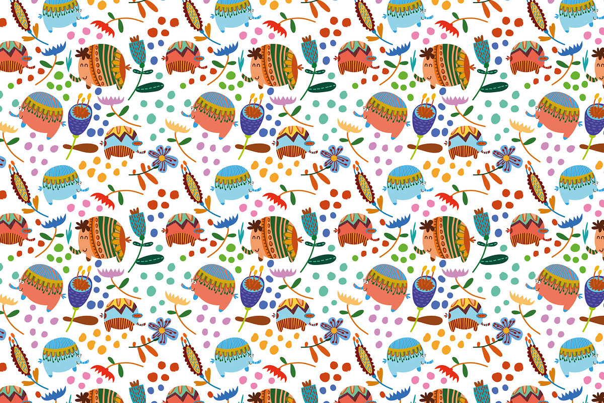 Cute elephants preview 2