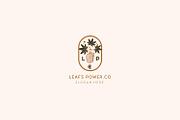 Leafs Power Cannabis Logo Template, a Branding & Logo Template by CCS Type (Thumbnail 2 of 3)