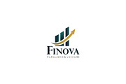 Finova Finance Logo Template, a Branding & Logo Template by SANB (Thumbnail 1 of 3)