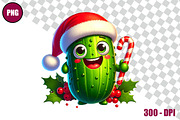 Christmas Pickles Clipart Bundle, a Decorative Illustration by taramija (Thumbnail 19 of 26)
