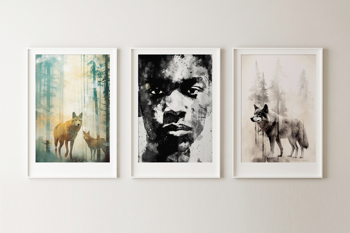 100 Assorted Prints Posters, a Decorative Illustration by Muzi pear studio (Photo 8 of 12)
