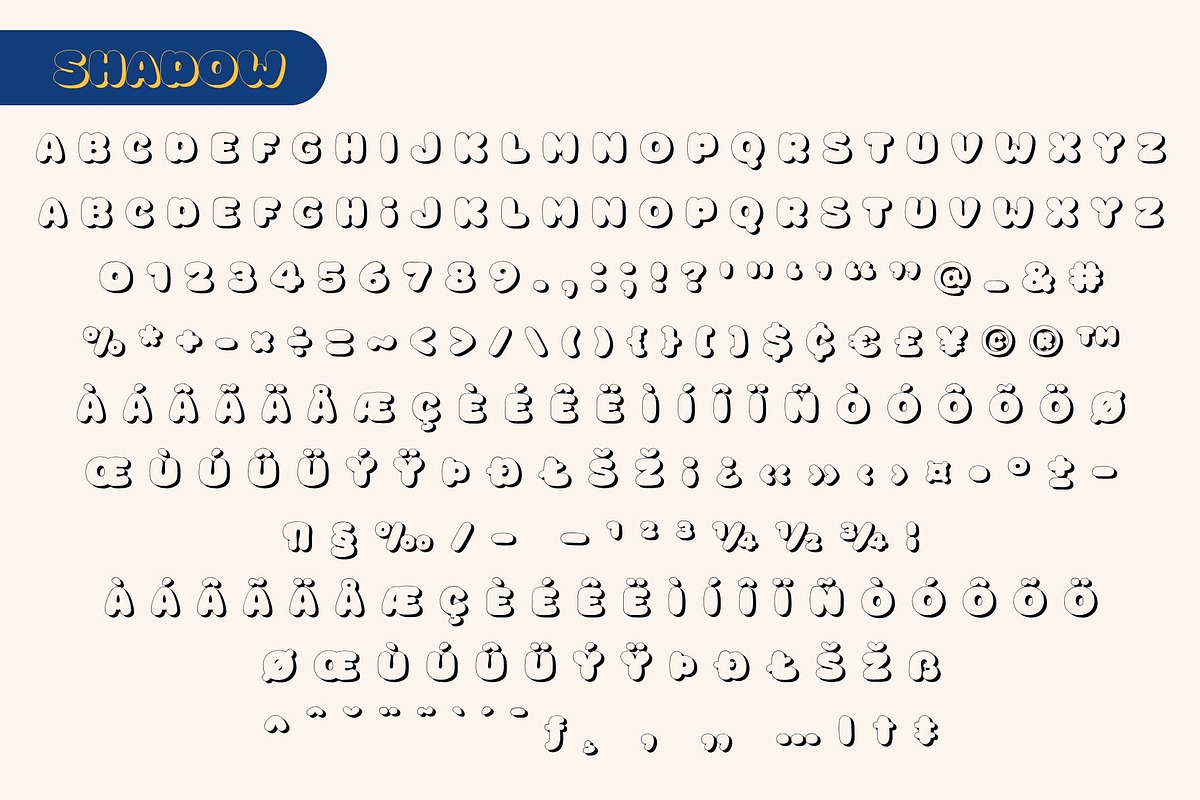 Fox Milky: 3 Font Styles, a Symbol Font by Fox7 By Rattana (Photo 11 of 12)