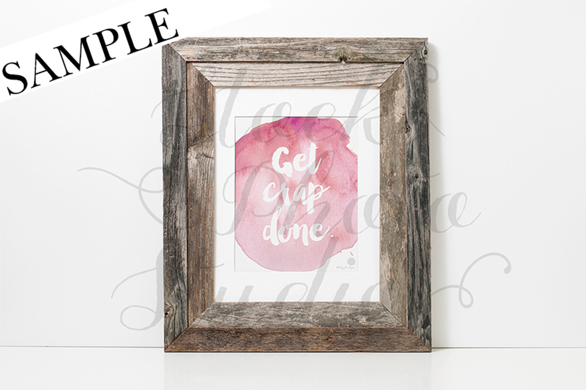 Rustic Frame Styled Mockup #F110, a Print Template by Stock Photo Studio (Photo 2 of 2)