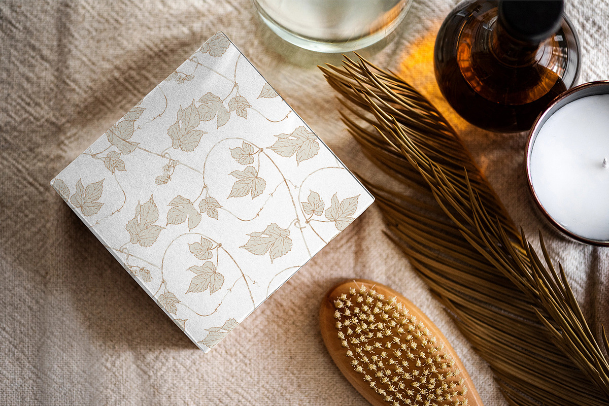 Subtle Foliage, a Wallpaper Graphic by MalyskaStudio (Photo 11 of 14)