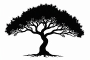 20 Black Tree Silhouettes Bundle, an Illustration by Gaye Art (Thumbnail 20 of 21)