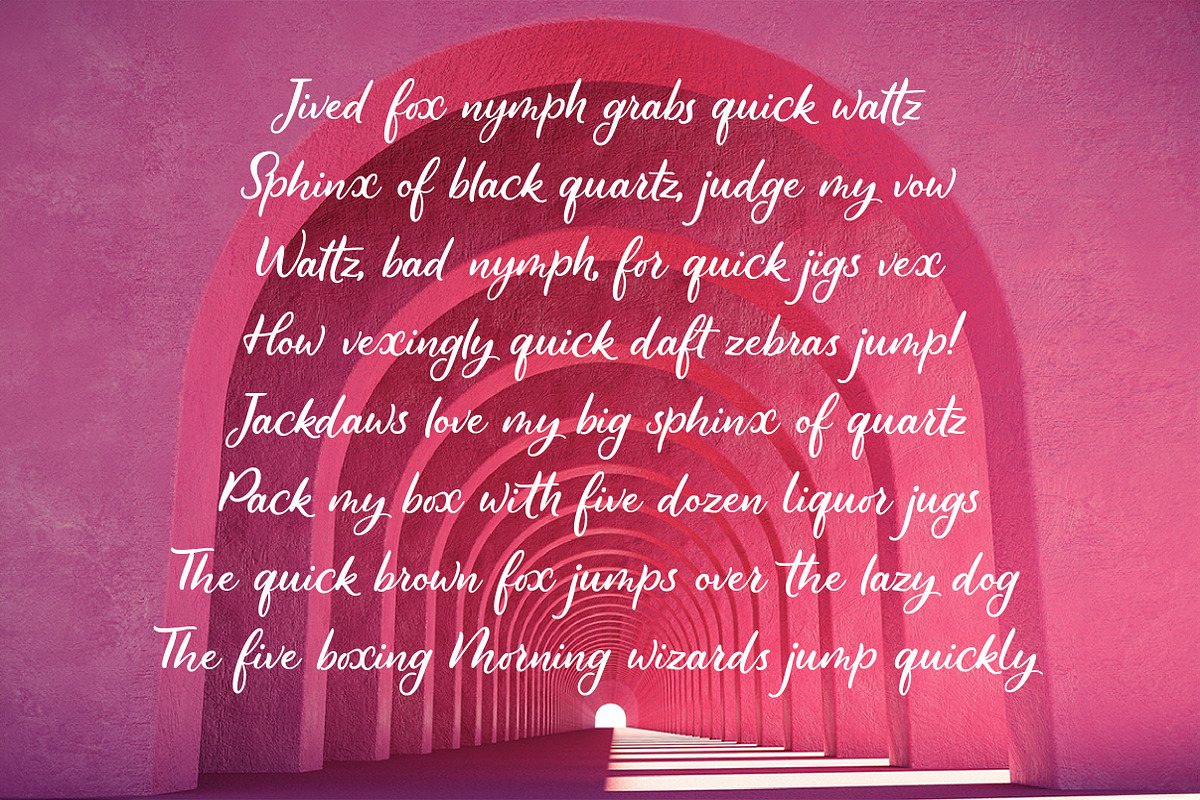 Lorca - Handwritten typeface, a Script Font by Type Tale (Photo 3 of 10)