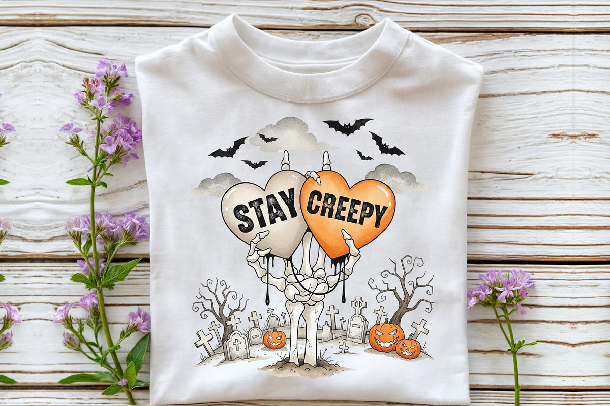 Stay Creepy PNG, Heart Halloween PNG, an Icon by DreamCafeArt (Photo 5 of 7)