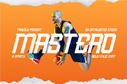 Mastero Bold Italic Font, a Sans Serif Font by Catalystco Studio (Thumbnail 1 of 7)