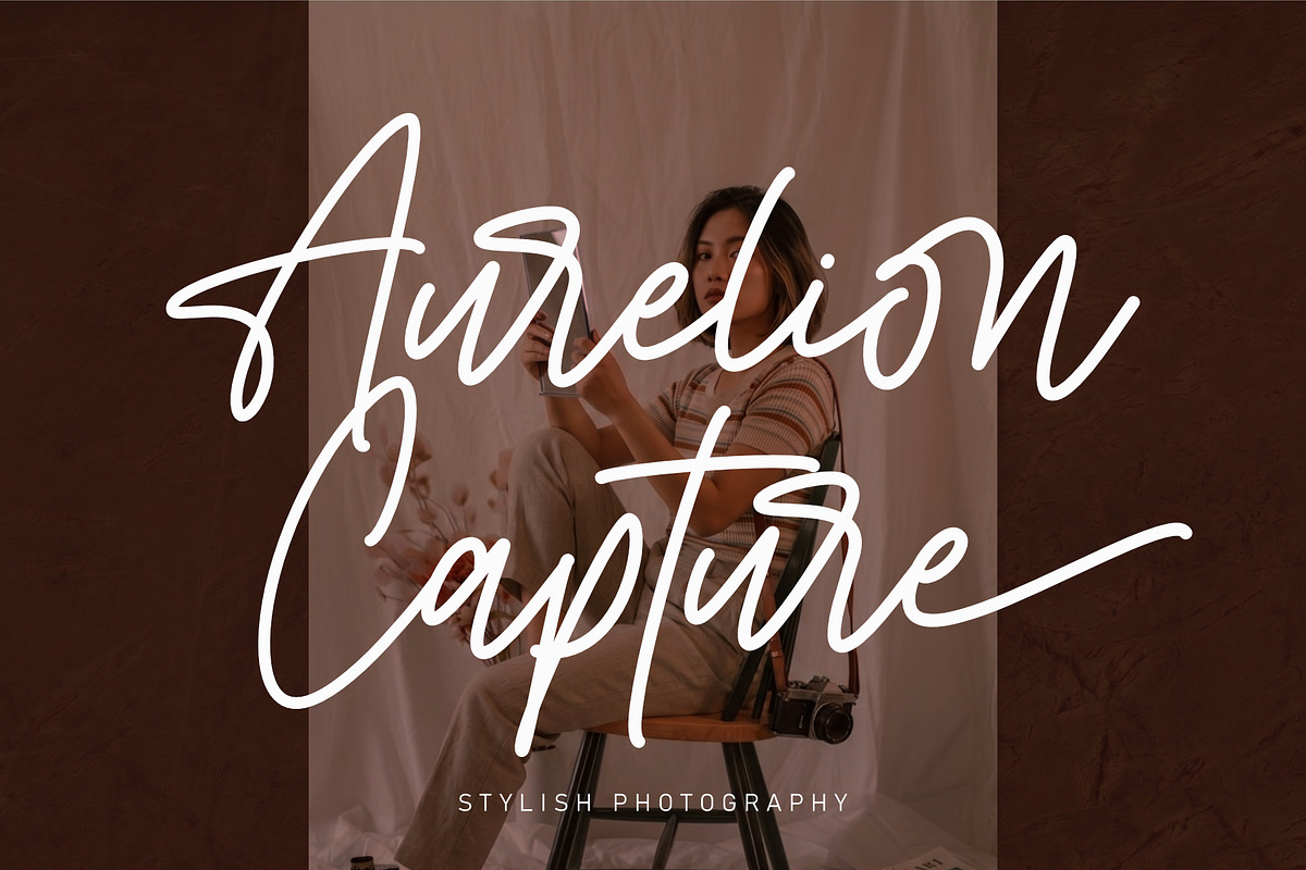Bumgreks Signature - Stylish Script, a Script Font by Sealoung (Photo 6 of 11)