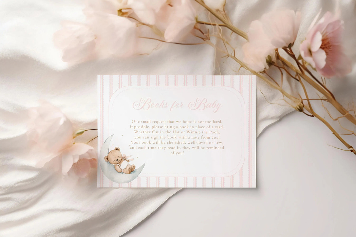 Teddy Bear Baby Shower Bundle Invite, an Invitation Template by LucaTheme (Photo 3 of 7)