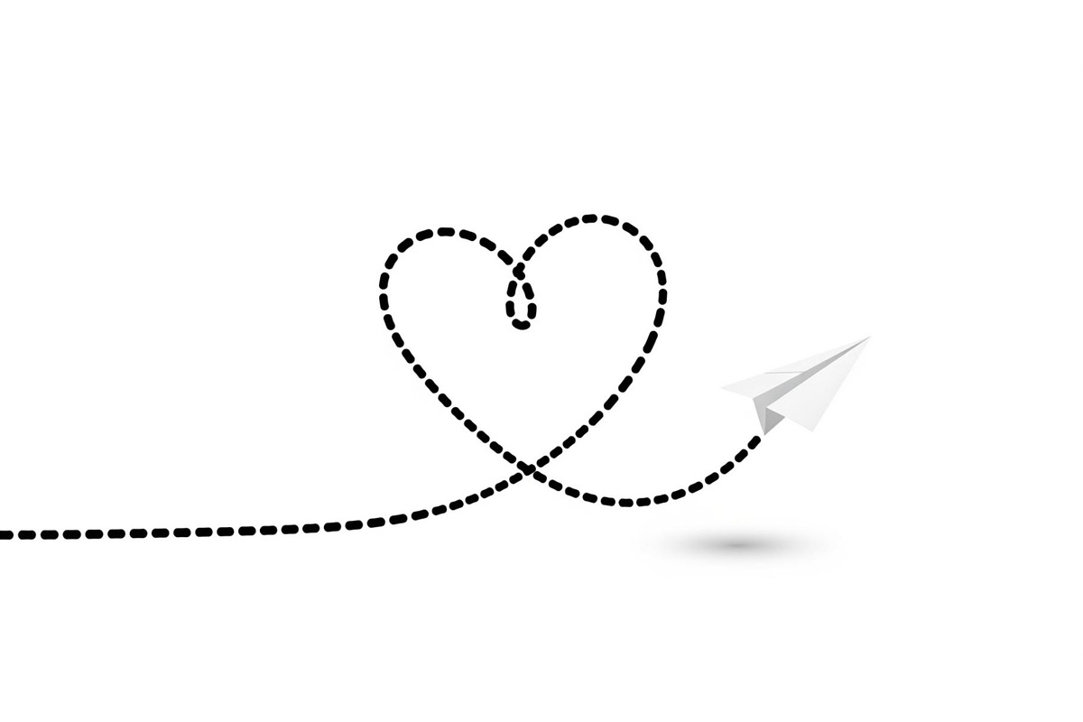 Paper Airplane Heart SVG Bundle, an Illustration by jahid234 (Photo 4 of 31)