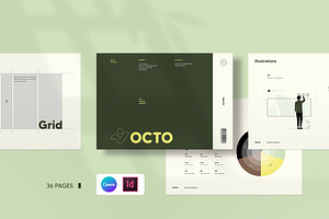 OCTO · Brand Guidelines | CANVA
