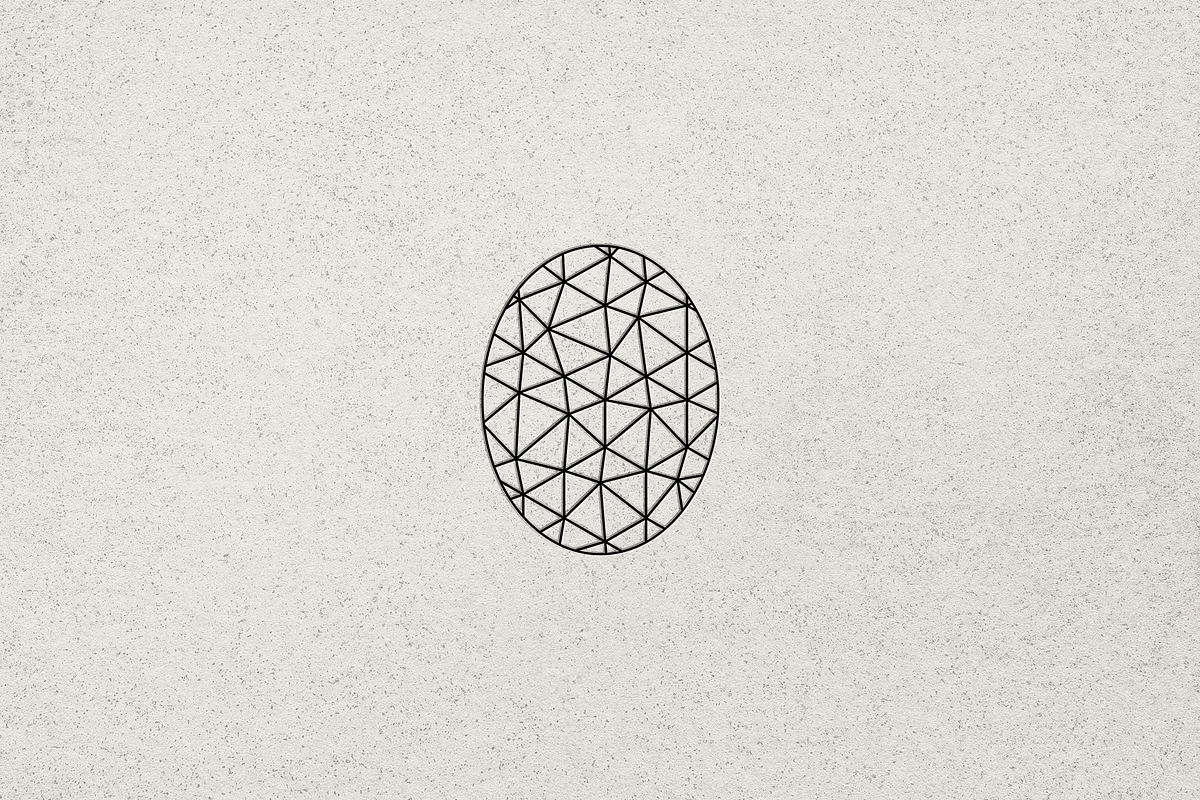 Minimalist Geometric Crystal Logo, a Branding & Logo Template by Luxury Logos (Photo 4 of 4)