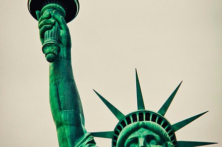 Statue of Liberty Close up, an Architecture Photo by boca2600