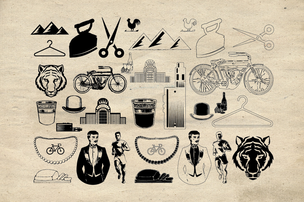 Retro Logo Badges, a Branding & Logo Template by The Good Store (Photo 4 of 12)