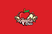 Apple Juice Mascot Logo Template, a Branding & Logo Template by HasnainGFX (Thumbnail 2 of 3)