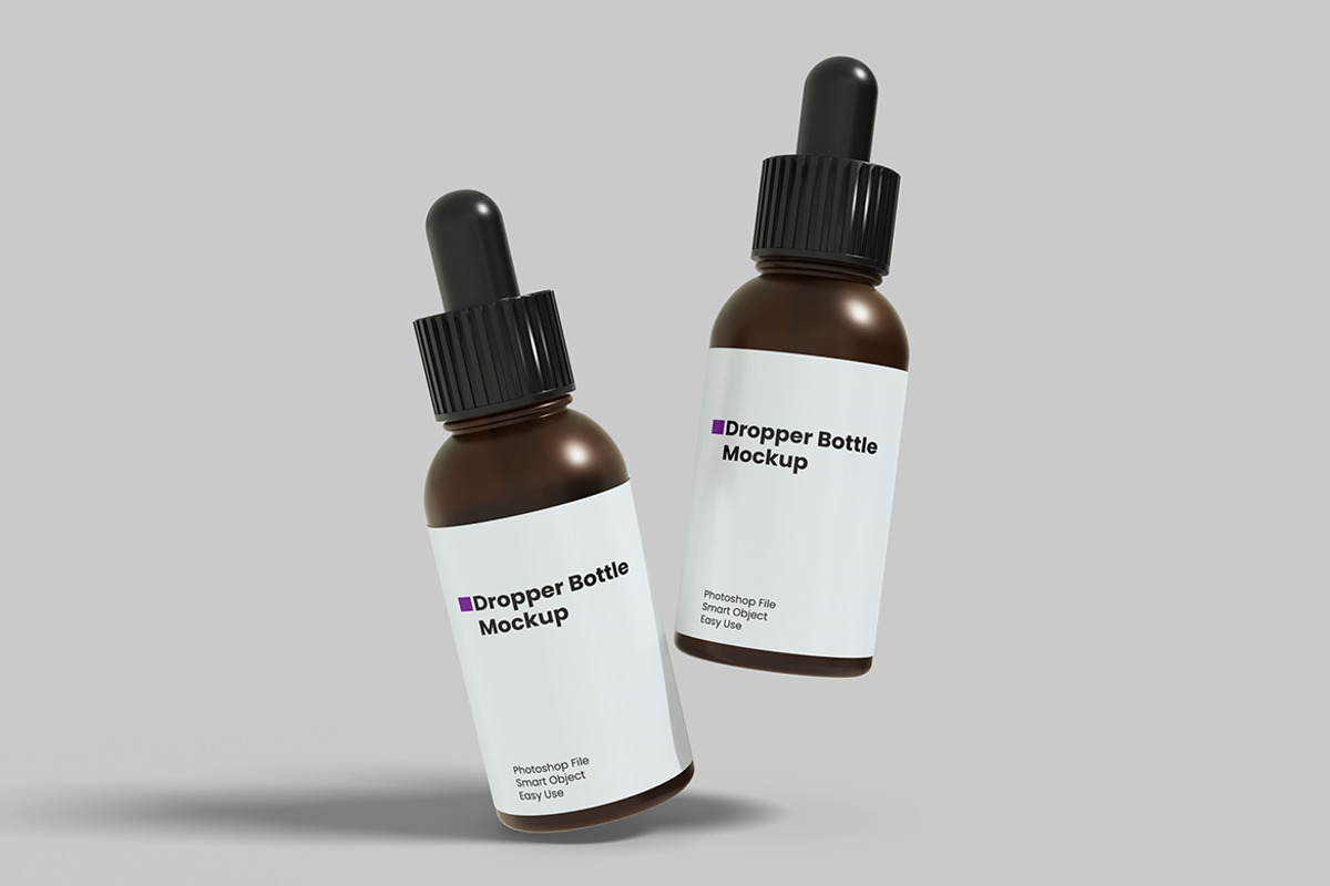 Dropper Bottle Mockup, a Cups & Container Mockup by MA-KING_ART (Photo 2 of 4)