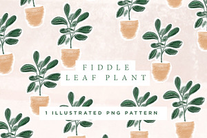 Fiddle Leaf Pattern