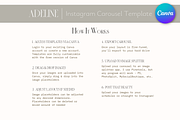 Adeline | IG Carousel Template, a Social Media Template by Studio Annie Louise (Thumbnail 6 of 7)