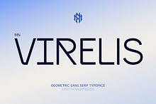 MN Virelis - Modern Geometric Sans