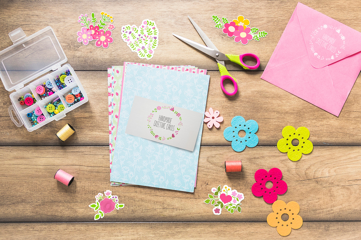 Big floral set, a Decorative Illustration by BerryCaty (Photo 8 of 13)