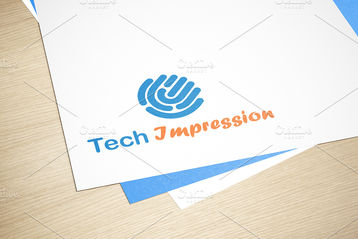 Tech Logo with Free Business Card, a Branding & Logo Template by Techno Digitz (Photo 2 of 7)